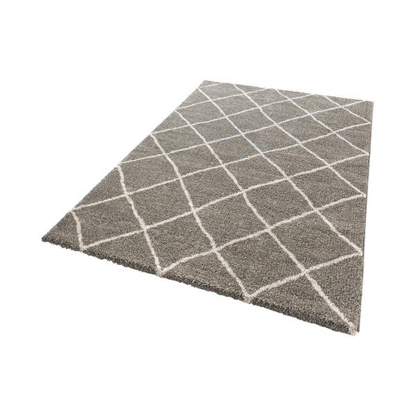 Grid barna szőnyeg, 200 x 290 cm - Mint Rugs-image-3