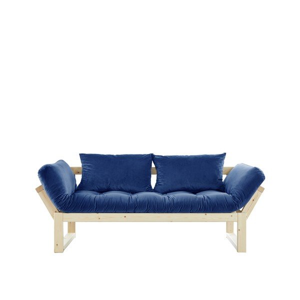Edge Natural/Velvet Navy állítható kanapé - Karup-image-4