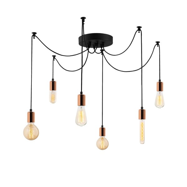 Rézszínű függőlámpa Kabluni – Opviq lights-image-2