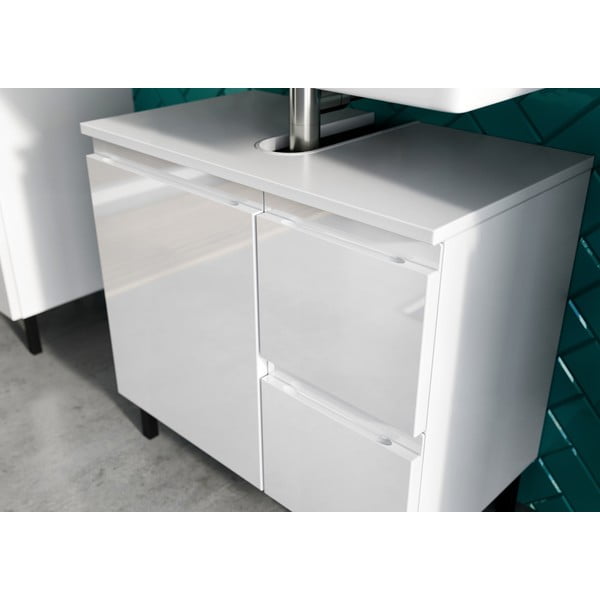 Fehér mosdókagyló alatti szekrény 60x56 cm Salinas - Germania-image-1