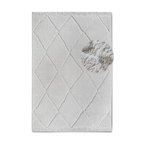 Krémszínű szőnyeg 200x280 cm Perrotin Cream White – Elle Decoration