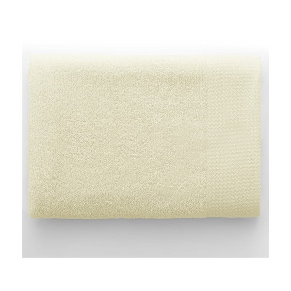 Krémszínű frottír pamut törölköző és fürdőlepedő készlet 4 db-os Amari – Restilo-image-3