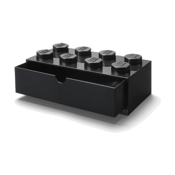 Brick fekete fiókos doboz, 31,6 x 11,3 cm - LEGO®-image-2