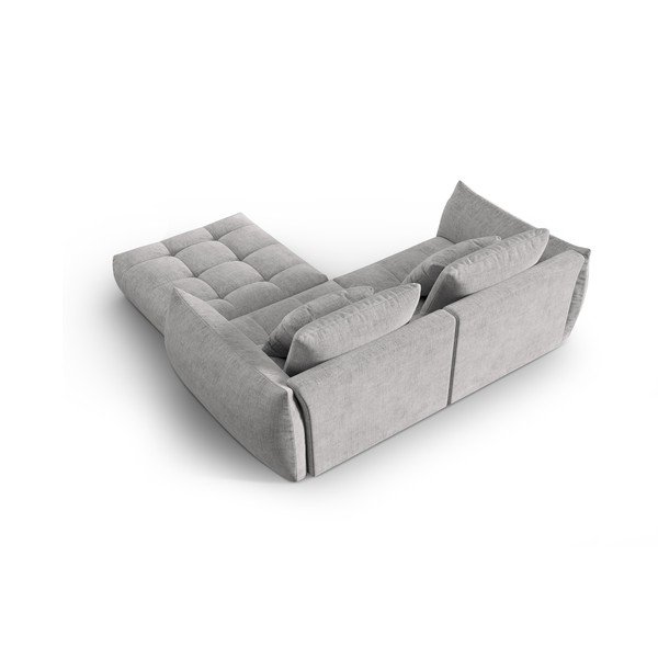 Világosszürke sarokkanapé (variálható) Bloom – Micadoni Home-image-3