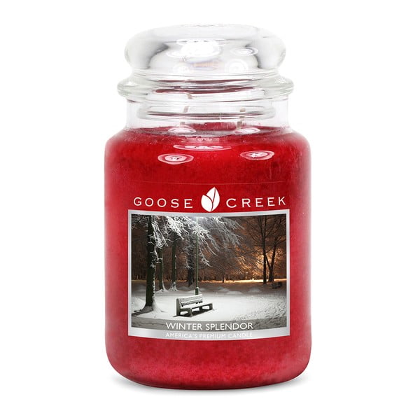 Szép Tél illatgyertya üvegben, égési idő 150 óra - Goose Creek