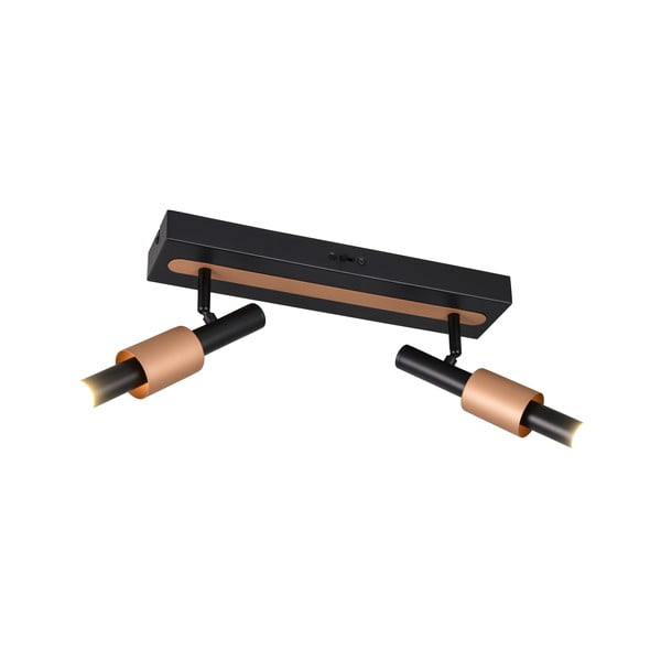 Fekete-bronzszínű LED spotlámpa 20,5x42 cm Ikaris – Trio Select-image-2