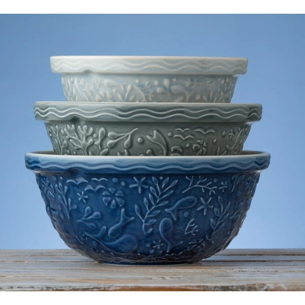 Világoskék kőedény tál ø 24 cm Nautical – Mason Cash-image-1