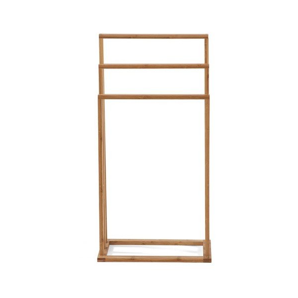 Natúr színű bambusz törölközőtartó állvány Elva – Bonami Essentials-image-2