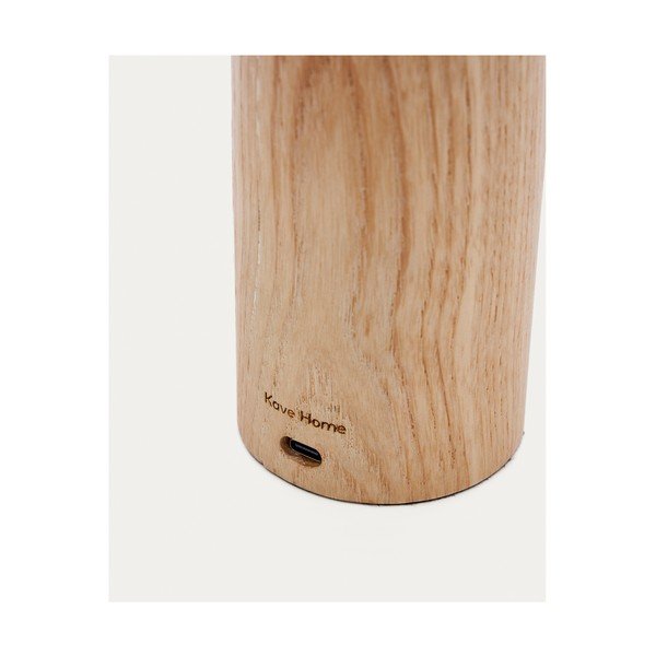 Natúr színű LED szabályozható asztali lámpa (magasság 30 cm) Luba – Kave Home-image-4