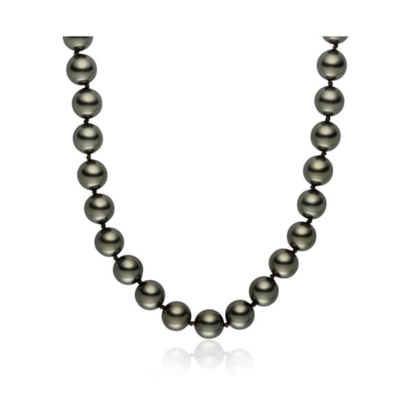 Mystic szürke gyöngy nyaklánc, 45 cm - Pearls of London