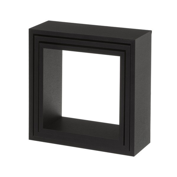 Fekete polc készlet 3 db-os – Casa Selección-image-2