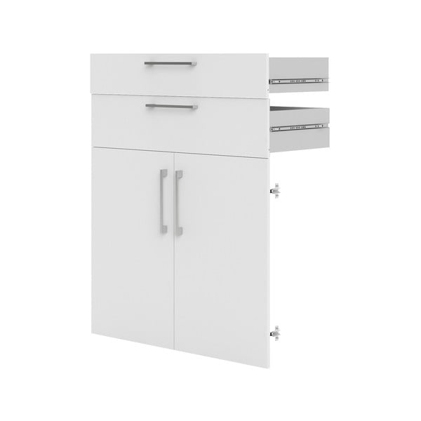 Fehér moduláris polcrendszer elem 84x105 cm Prima – Tvilum-image-2