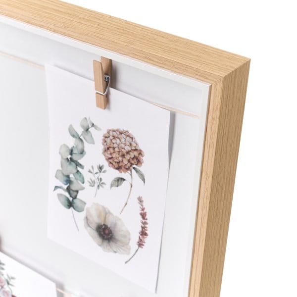 Natúr színű fali képkeret 43x43 cm – Casa Selección-image-2