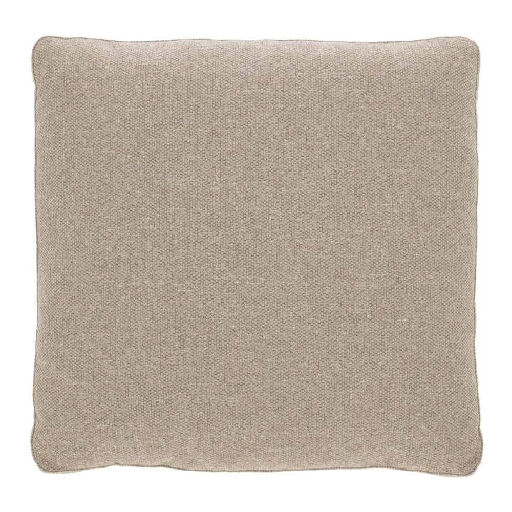 Bézs zsenília párna kanapéra Blok Kave Home