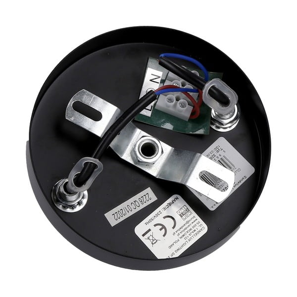 Fekete függőlámpa 100x20 cm Gillo – Candellux Lighting-image-2