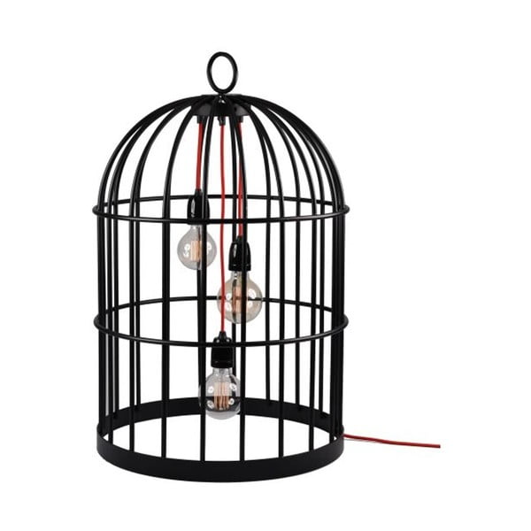 XL Bird Cage fekete függőlámpa - Filament Style