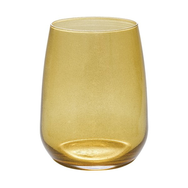 Glitter 6 db sárga pohár - Villa Altachiara
