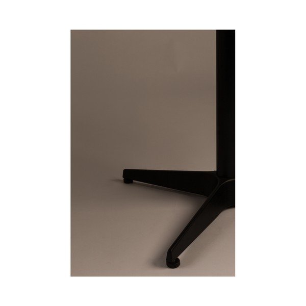 Asztal fekete acél szerkezettel, ⌀ 75 cm - Dutchbone-image-3