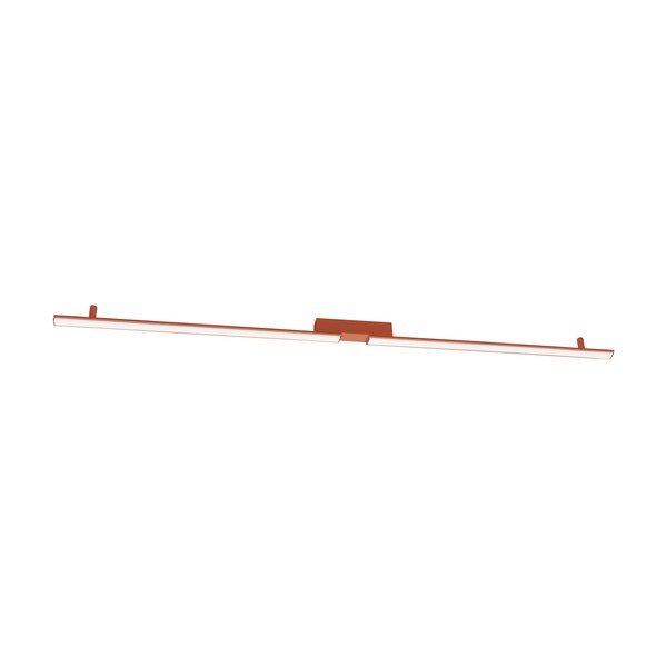 Téglavörös alumínium LED mennyezeti lámpa 4x181 cm LAGOM – Thoro
