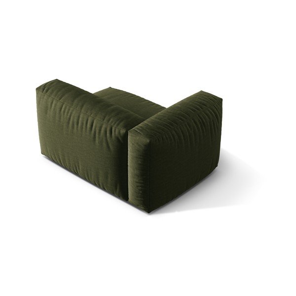 Zöld kanapé modul (bal oldali) Martina – Micadoni Home-image-2