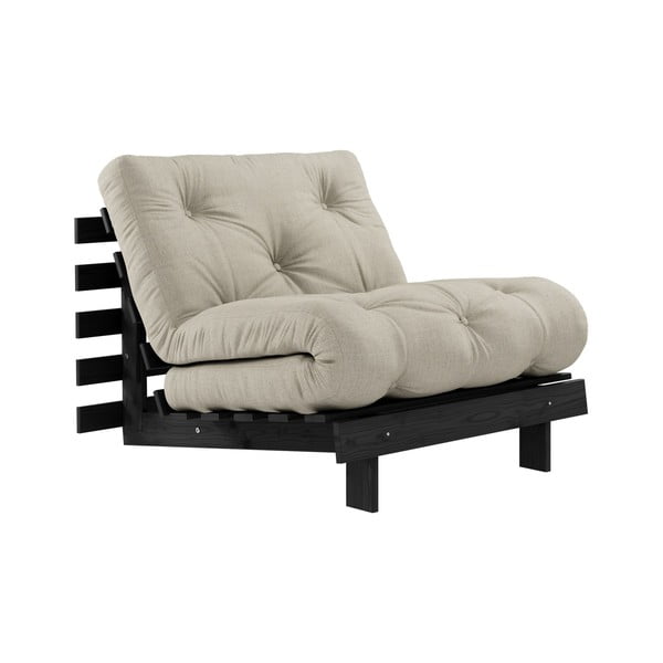 Roots Black/Linen Beige variálható fotel - Karup Design