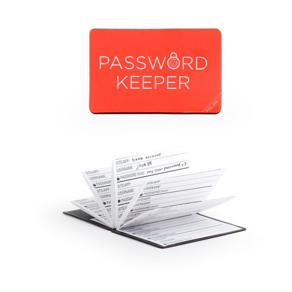 Password Keeper jelszó jegyzetfüzet - Kikkerland