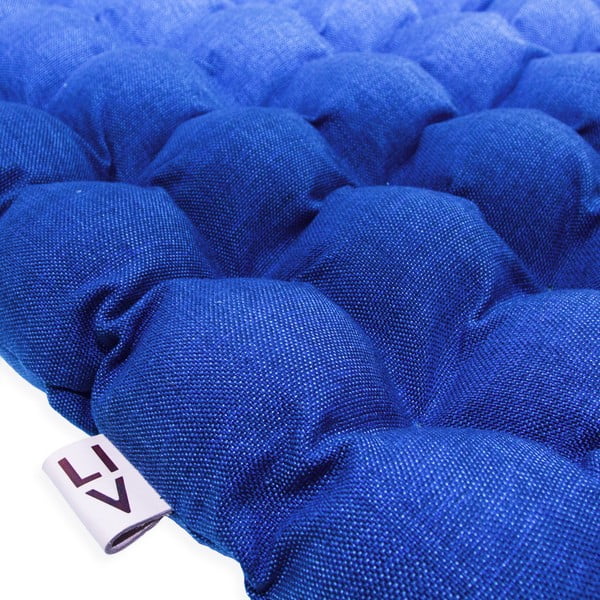 Bubbles szürkéskék masszázsgolyós ülőpárna, 65 x 65 cm - Linda Vrňáková-image-3