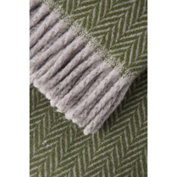 Skyline zöld pléd, 140 x 180 cm - Euromant-image-2