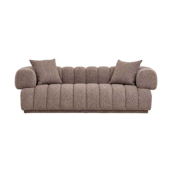 Barna kanapé 226 cm Aurora – House Nordic