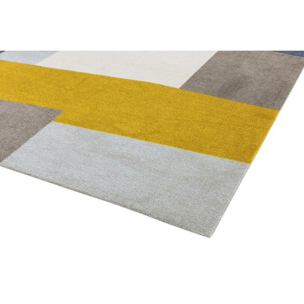 Riley Carso sárga-szürke szőnyeg, 200 x 290 cm - Asiatic Carpets-image-4