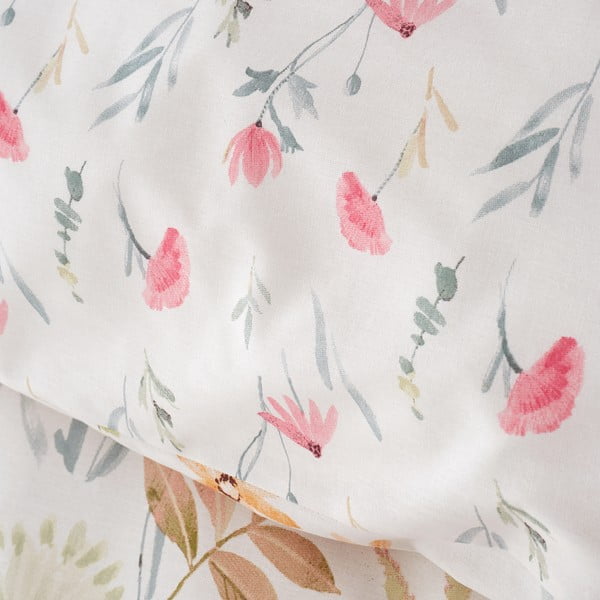 Krémszínű kétszemélyes ágyneműhuzat 200x200 cm Ella Poppy – Catherine Lansfield-image-4