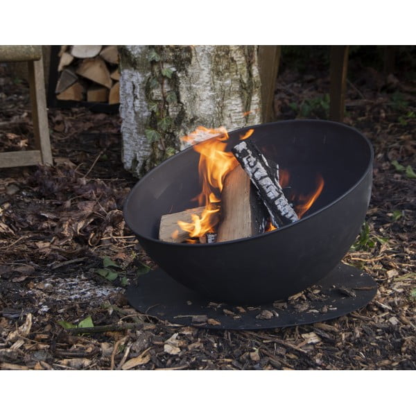 Fekete tűzrakó Moon – Esschert Design-image-1