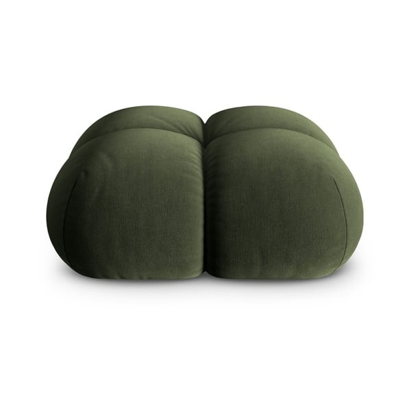 Zöld bársony lábtartó Loretto – Cosmopolitan Design