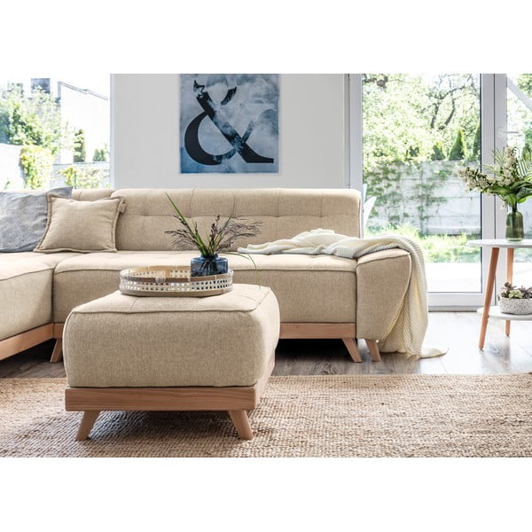 Dazzling Daisy bézs lábtartó - Miuform-image-4