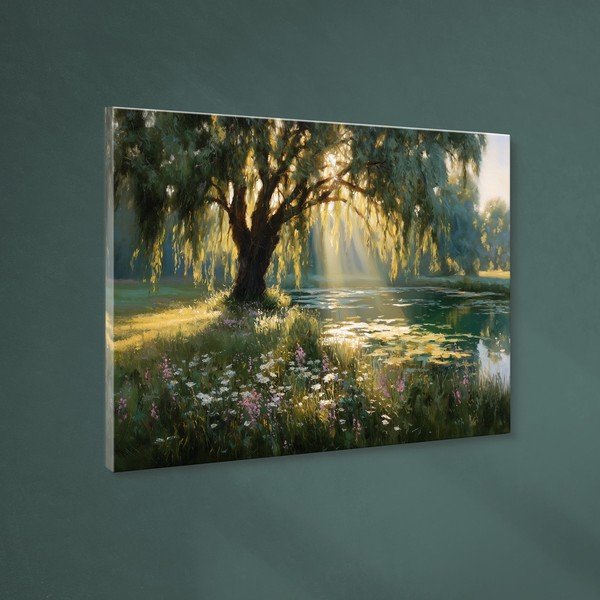Kép 113x85 cm Sunlit Willow – Styler-image-4