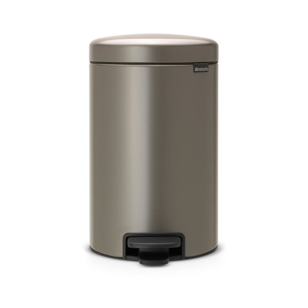 Szürke acél pedálos szemetes 12 l NewIcon – Brabantia-image-4