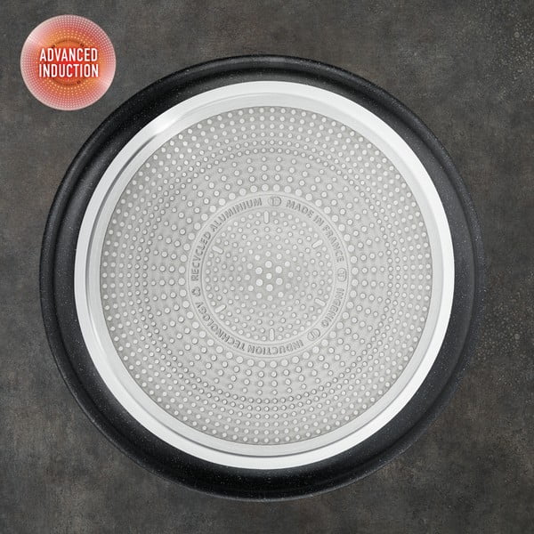 Indukciós tűzhelyhez alkalmas alumínium edénykészlet tapadásmentes bevonattal, levehető nyéllel, 3 db-os INGENIO Black stone L3998902 – Tefal-image-4