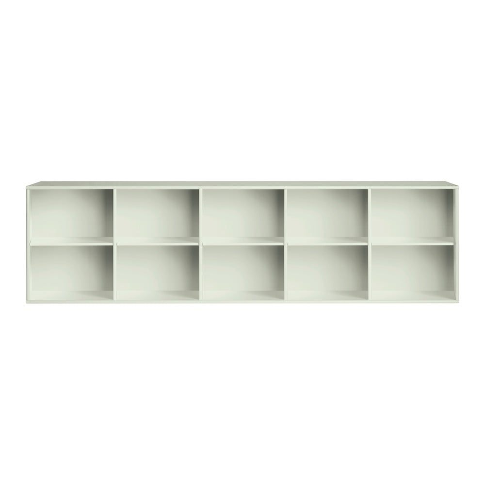 Mentazöld függő könyvespolc 220x61x42 cm Mistral  Hammel Furniture