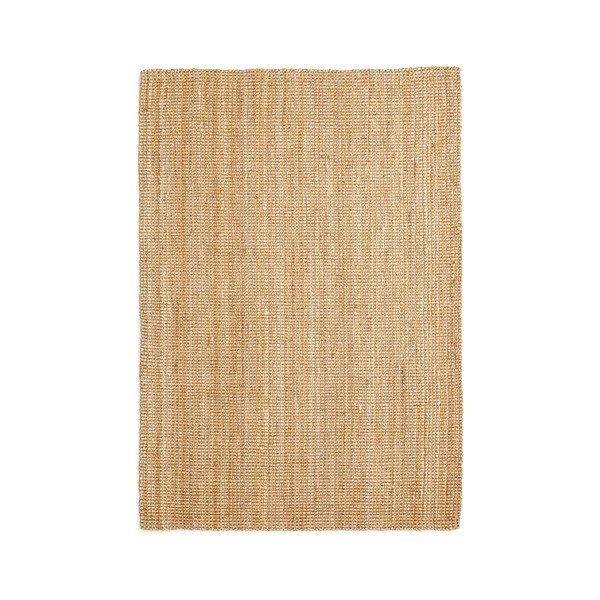 Natúr színű kézi szövésű juta szőnyeg 160x230 cm Madelin – Kave Home
