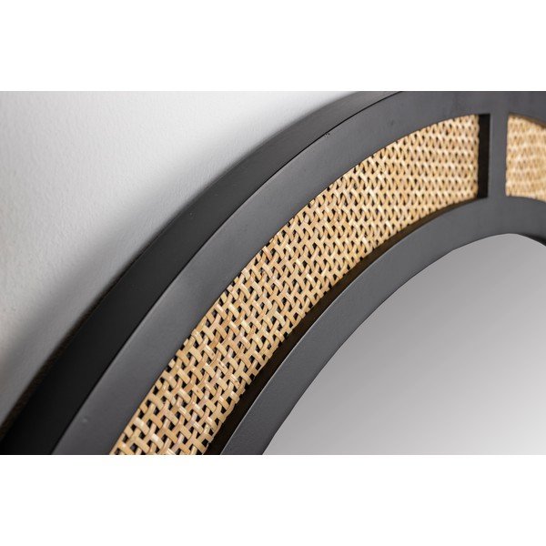 Fali tükör ø 76 cm Aida – White Label-image-1