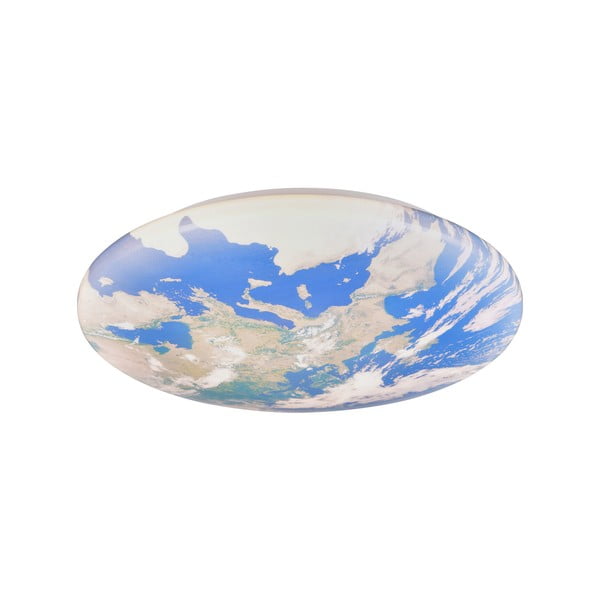 Kék LED gyerek mennyezeti lámpa ø 37 cm Terra – Reality-image-1