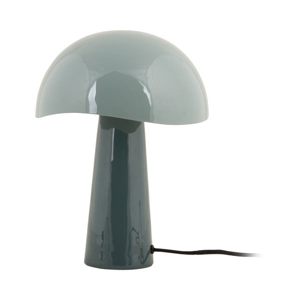 Petróleumkék asztali lámpa fém búrával (magasság 33 cm) Grato – Leitmotiv