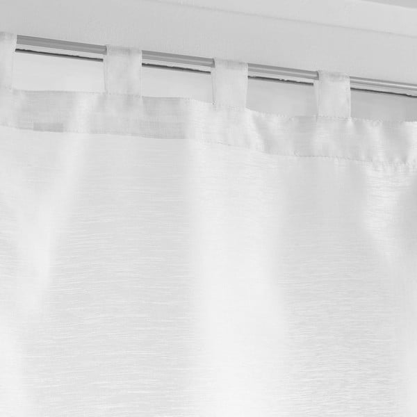 Fehér átlátszó függöny szett 2 db-os 45x90 cm Lissea – douceur d'intérieur-image-1