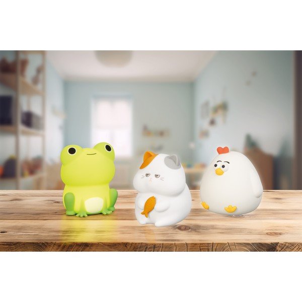 Zöld gyerek éjjelilámpa Willi – Fischer & Honsel-image-2