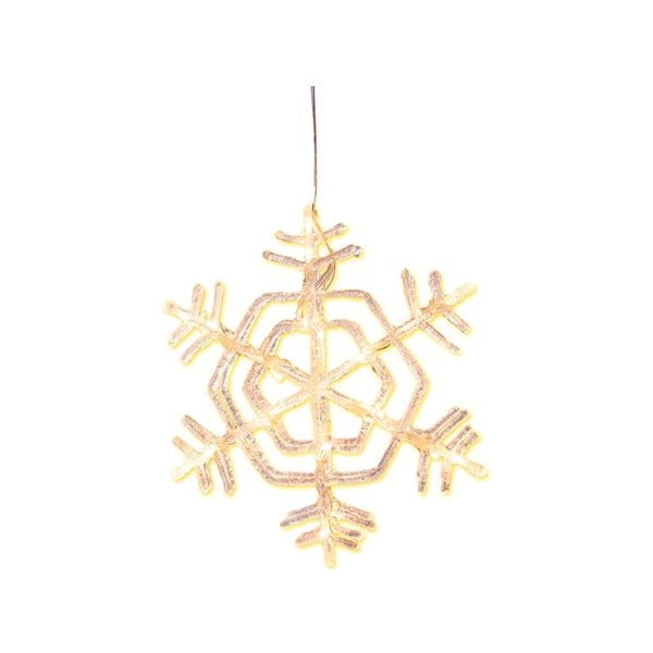 Crystal Snowflake felfüggeszthető világító csillag, ⌀ 30 cm - Best Season