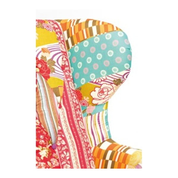 Patchwork Eclectic füles fotel - Kare Design-image-1