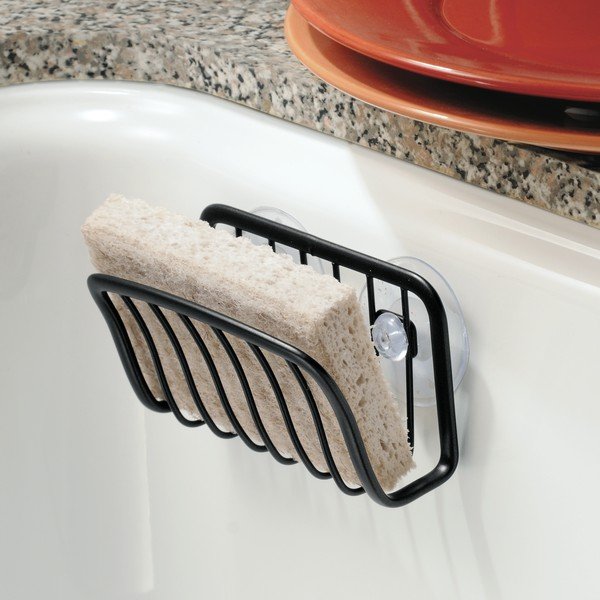 Axis fekete fém tartó tapadókorongokkal, 6,5 cm x 14 cm - iDesign-image-3