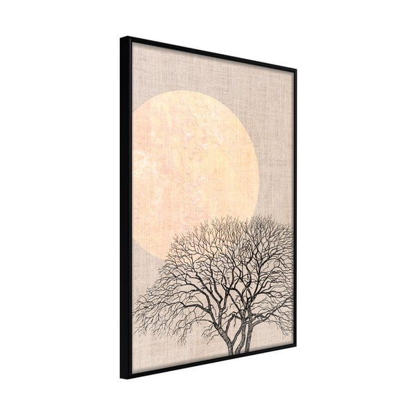 Tree in the Morning poszter keretben, 30 x 45 cm - Artgeist