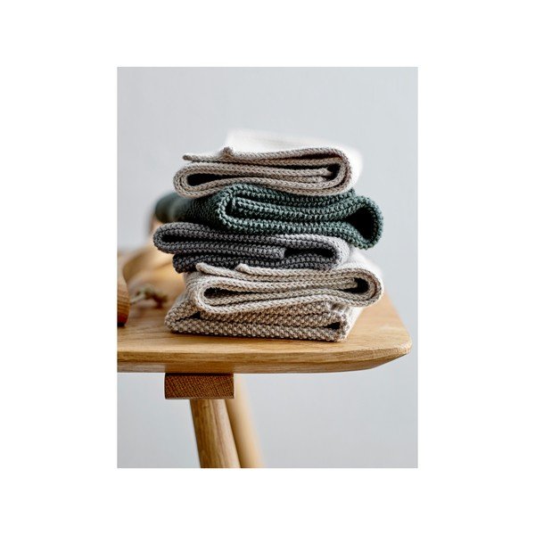 3 db-os bézs pamut konyharuha szett, 30 x 30 cm - Södahl-image-2