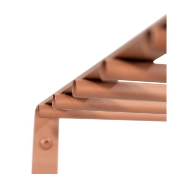 Lazacszínű fém fali fogas polccal 100 cm Rex – Spinder Design-image-3